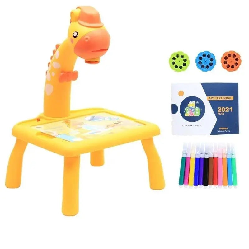 Giraffe Drawing Desk Projector